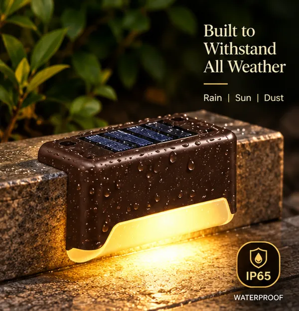 Brown_Solar_LED_Stair_Light