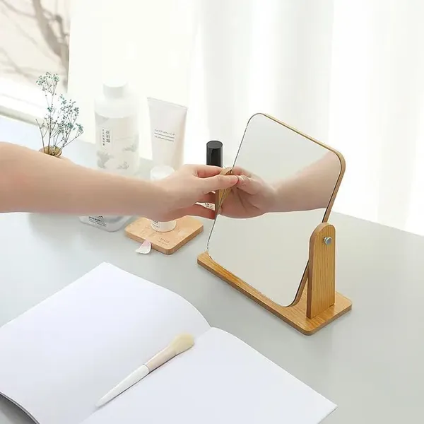 Wooden_Tabletop_Makeup_Mirror