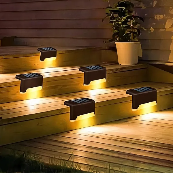 Abs_Plastic_Outdoor_Solar_LED_Stair_Light_Pack_Of_4