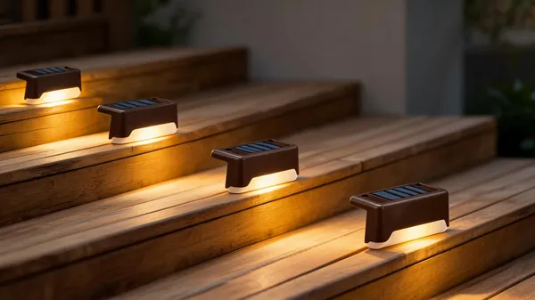 Abs_Plastic_Outdoor_Solar_LED_Stair_Light_Pack_Of_4