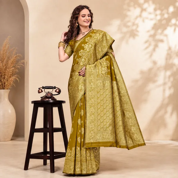 Mustard_Yellow_Banarasi_Silk_Saree_With_Golden_Zari_Work_Kb_Star_Default_Title