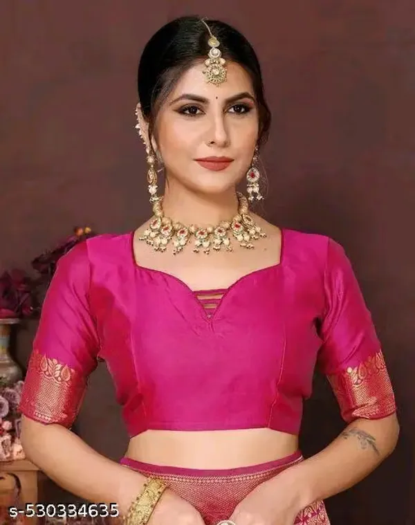 Pink_Banarasi_Silk_Woven_Saree_For_Women
