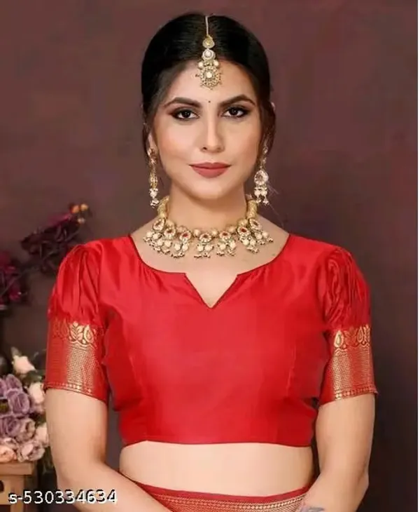 Red_Banarasi_Silk_Woven_Festive_Saree_For_Women