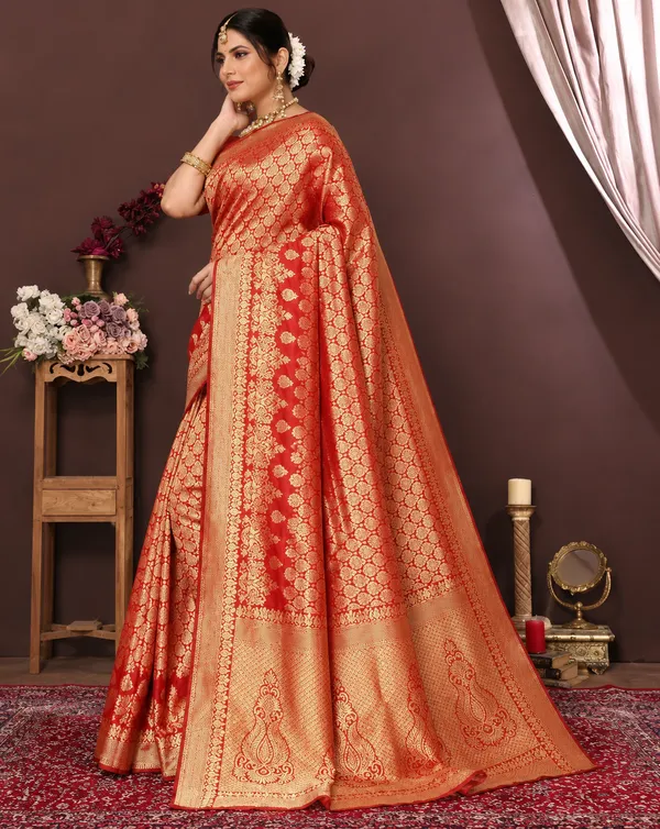 Maroon_Banarasi_Silk_Woven_Festive_Saree_For_Women
