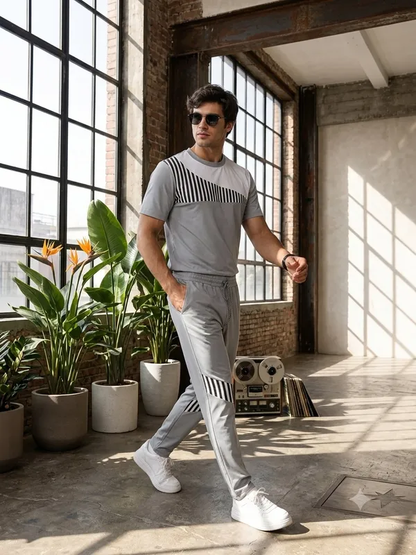 MEN'S_GREY_CROSS_LINE_TRACKSUIT