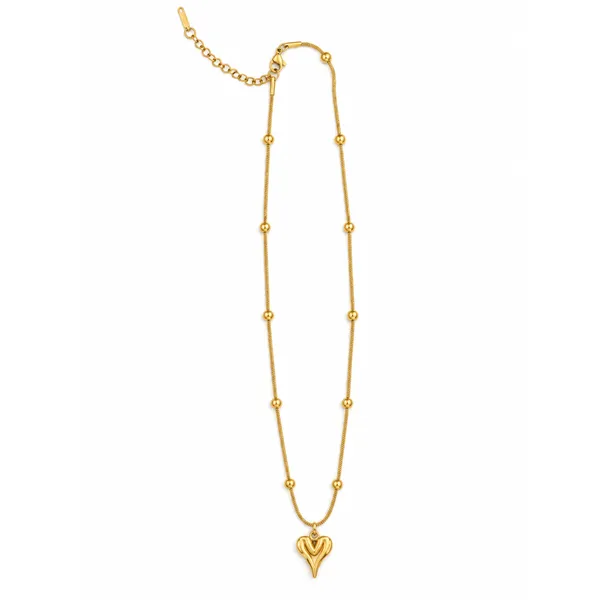 Gold-Tone_Beaded_Pendant_Necklace_for_Women