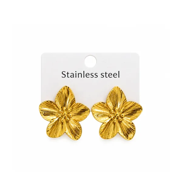 Gold_Stainless_Steel_Floral_Stud_Earrings_for_Women