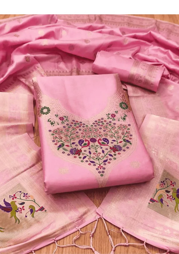 Pink_Embroidered_Ethnic_Suit_Set_for_Women
