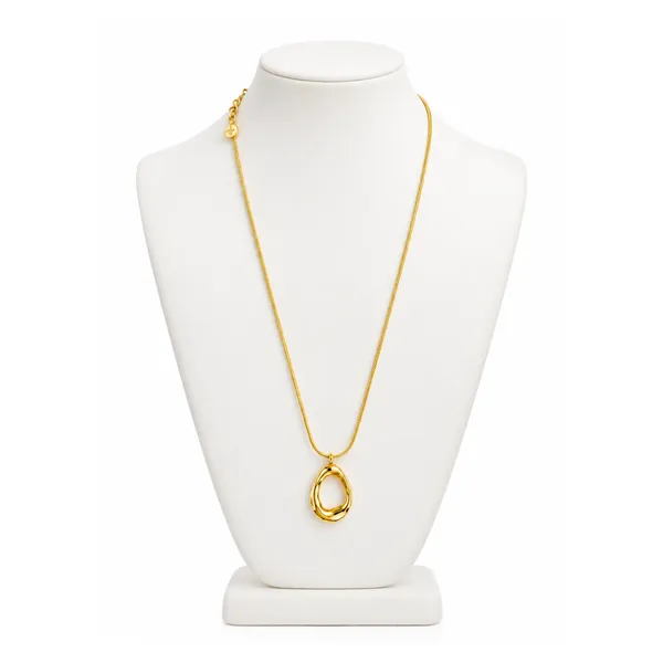 Gold_Tone_Oval_Pendant_Necklace_for_Women