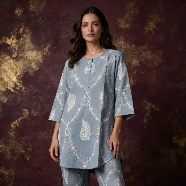 Grey_Printed_Relaxed_Fit_Sleepwear_Set_for_Women