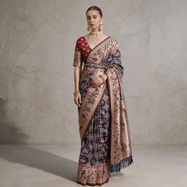 Multicolor_Printed_Saree_for_Women