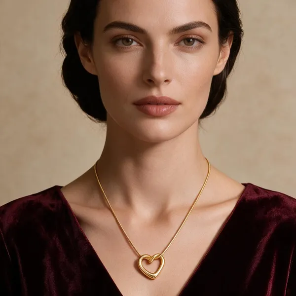 Gold_Tone_Heart_Pendant_Necklace_for_Women