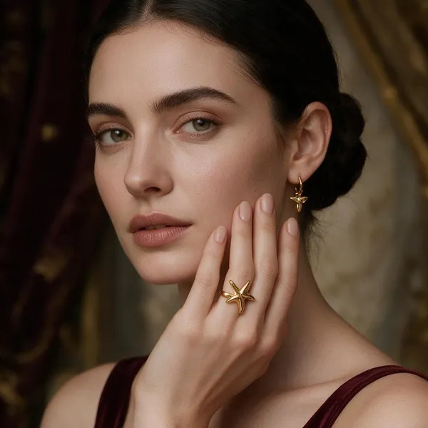 Gold_Tone_Starfish_Statement_Ring_for_Women