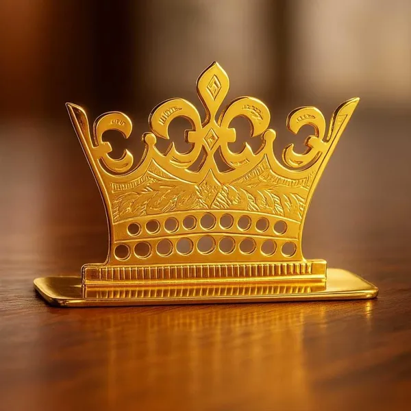 English_Crown_Brass_Showpiece