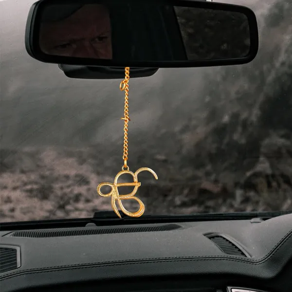 Brass_Car_Hanging_Showpiece