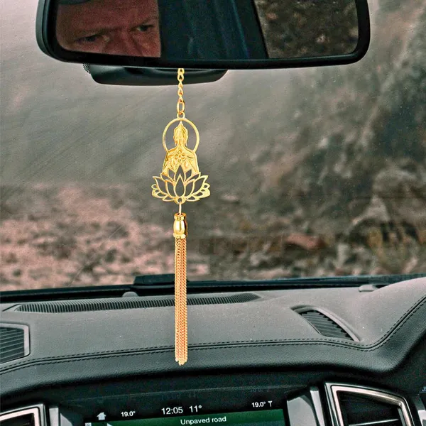 Brass_Buddha_Car_Hanging