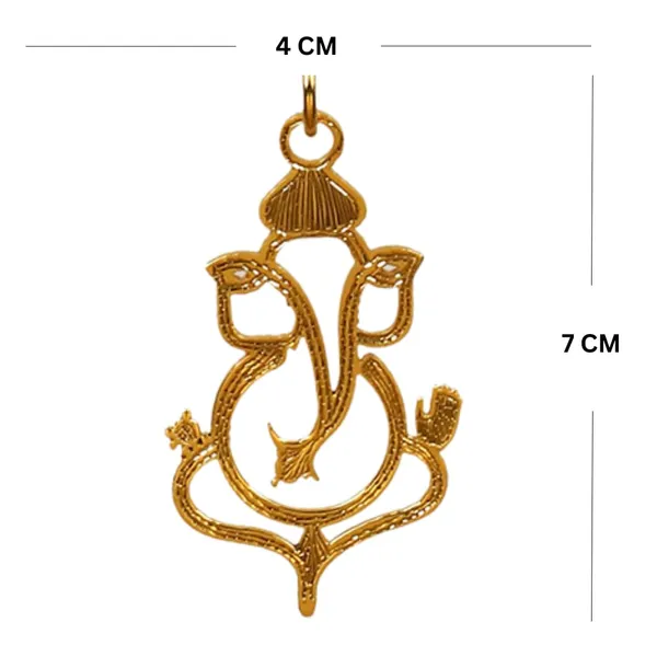 Hindu_Deity_Car_Hanging_Brass_Charm