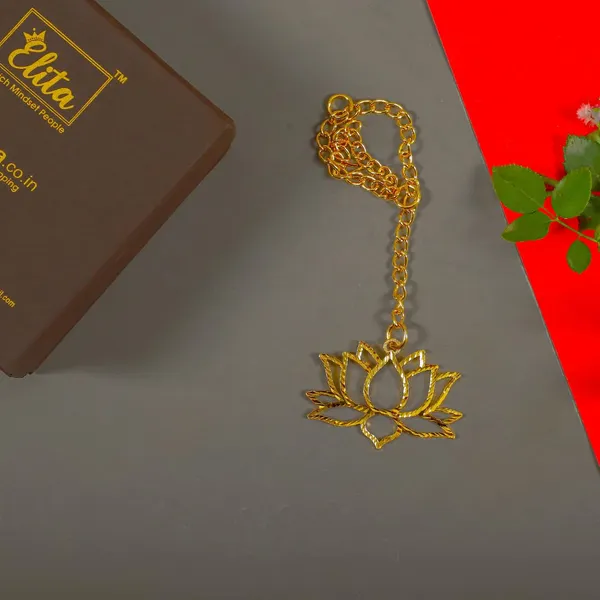 Brass_Lotus_Flower_Car_Hanging_Charm