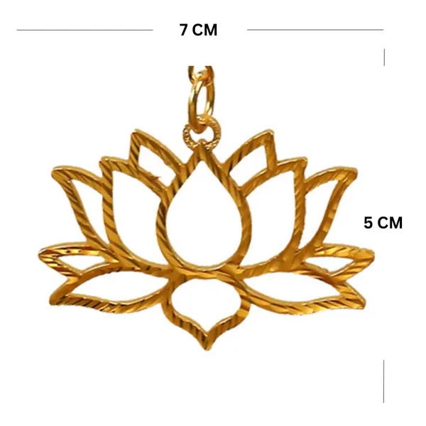 Brass_Lotus_Flower_Car_Hanging_Charm