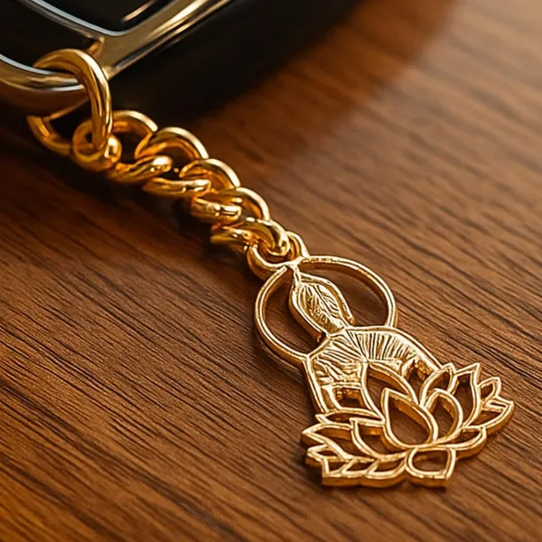 Buddha_Lotus_Meditation_Keychain