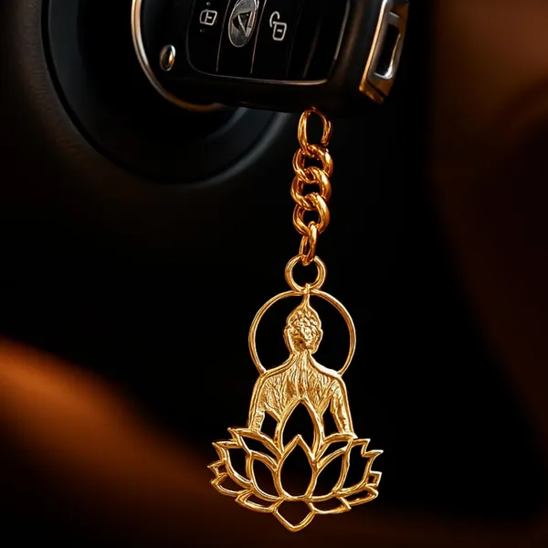Buddha_Lotus_Meditation_Keychain