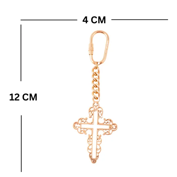 Cross_Keychain_With_Chain