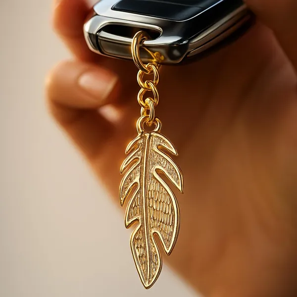 Leaf_Keychain