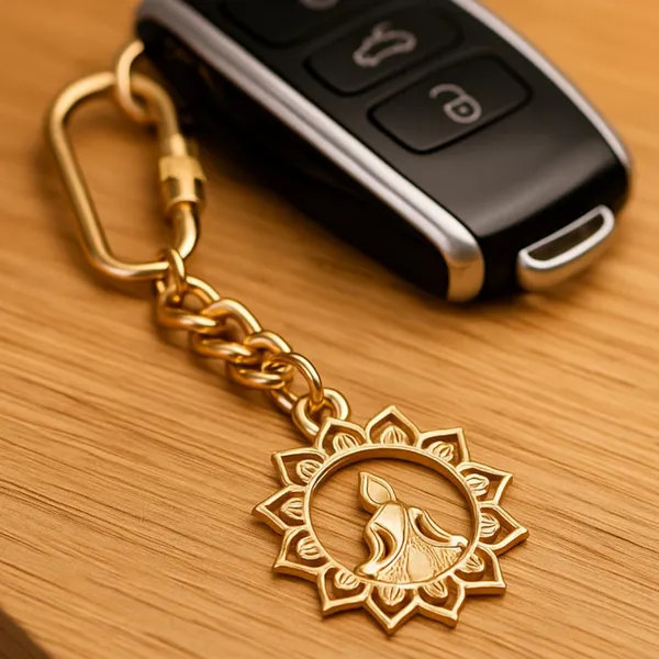 Lotus_Flower_Buddha_Keychain_With_Carabiner_Clip