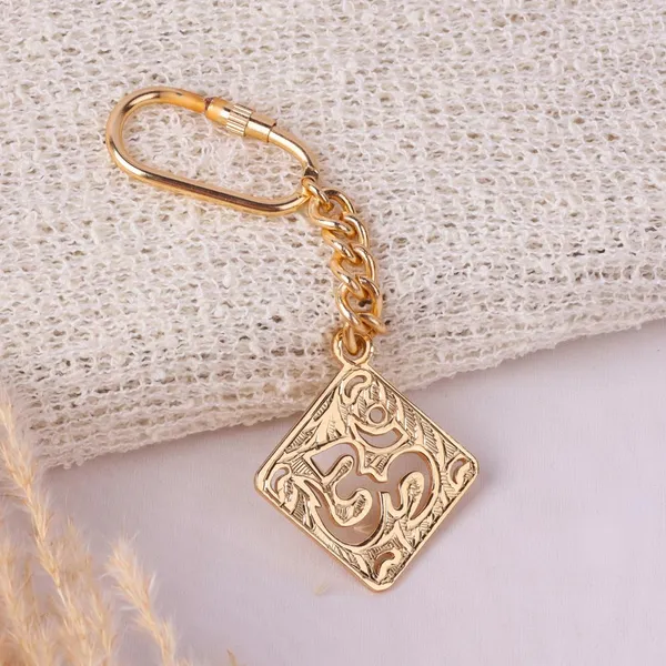 Om_Charm_Keychain