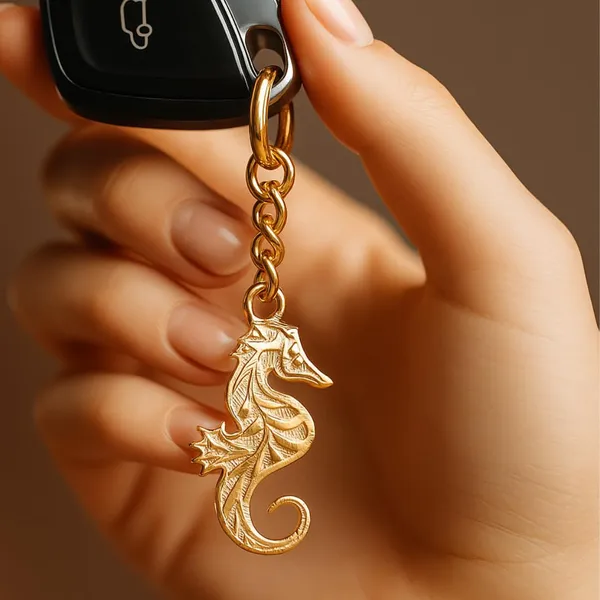 Brass_Seahorse_Keychain