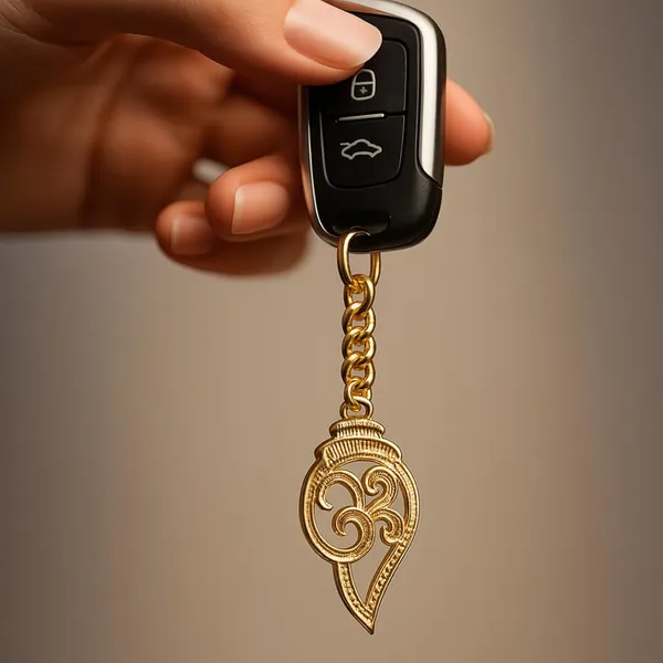 Om_Shank_Keychain_With_Carabiner_Clip