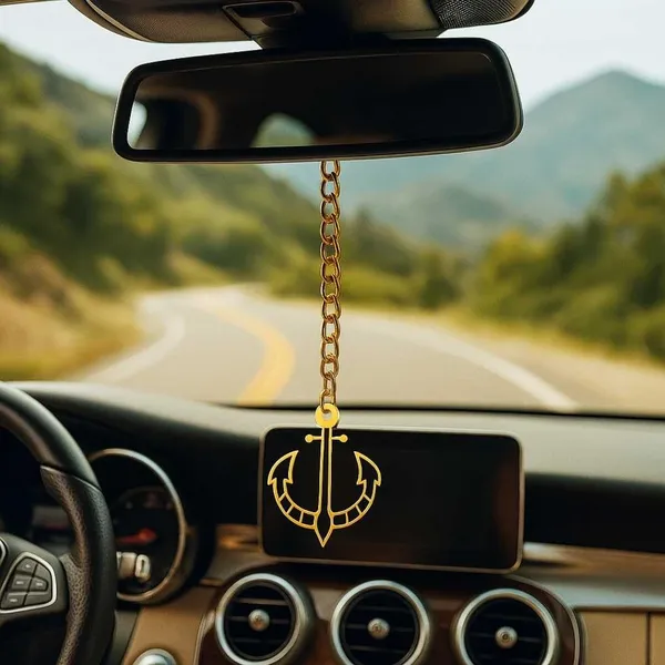 Brass_Anchor_Car_Hanging_With_Chain