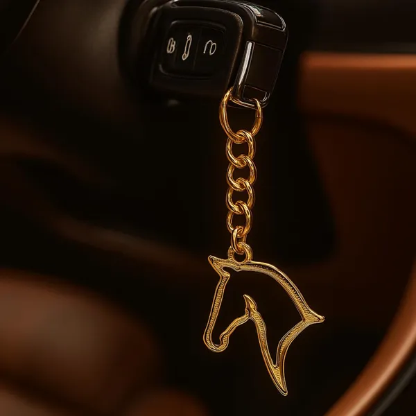 Brass_Animal_Keychain_With_Carabiner_Clasp