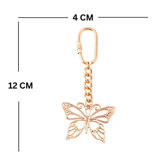 Brass_Animal_Keychain_With_Carabiner_Clasp