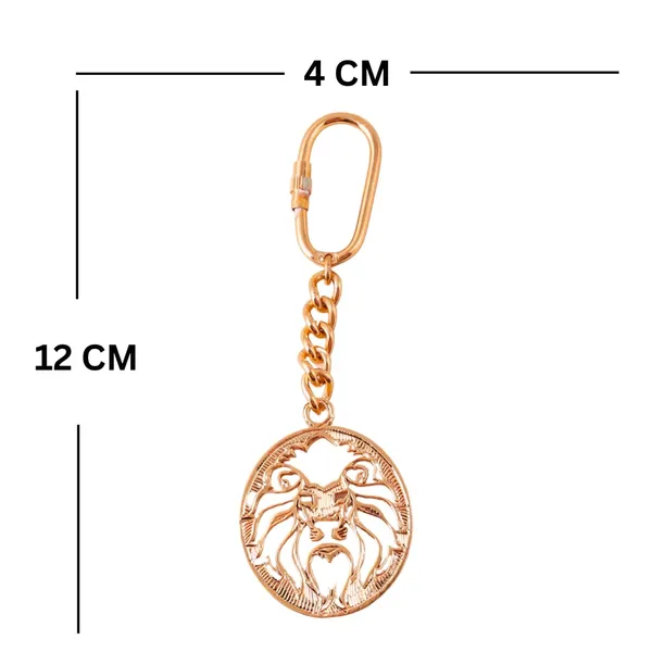 Brass_Animal_Keychain_With_Carabiner