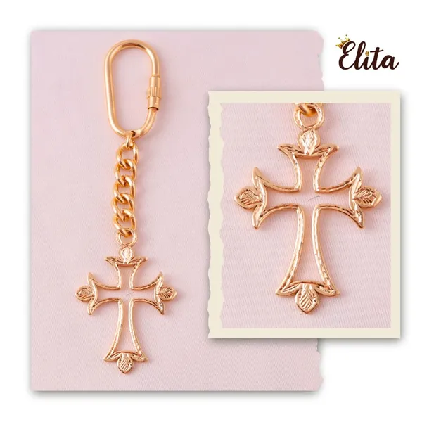 Brass_God_Charm_Keychain_With_Carabiner