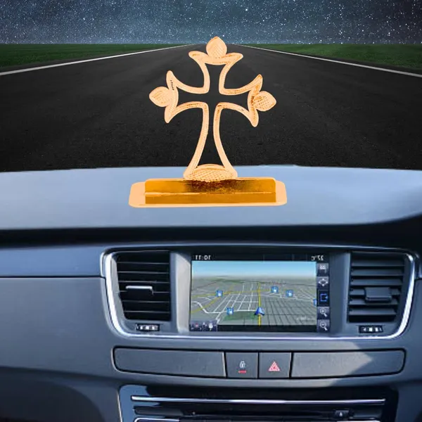 Car_Dashboard_Cross_Ornament