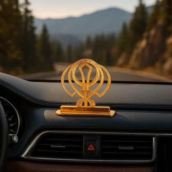 Khanda_Car_Dashboard_Ornament_With_Stand