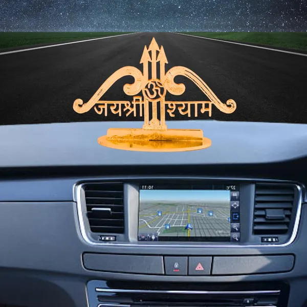 Brass_Car_Dashboard_Ornament_With_Trident_Design