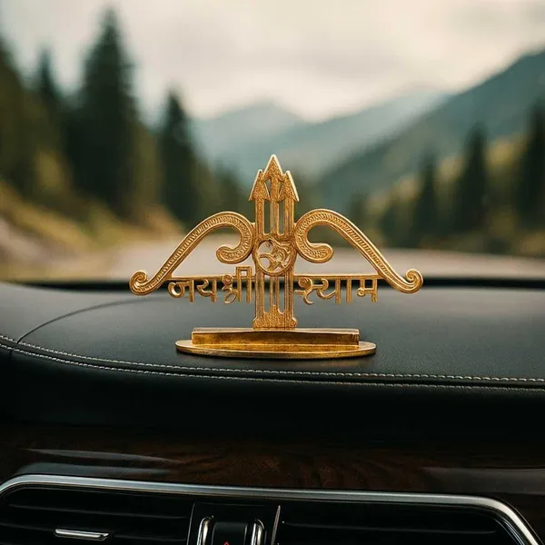 Brass_Car_Dashboard_Ornament_With_Trident_Design