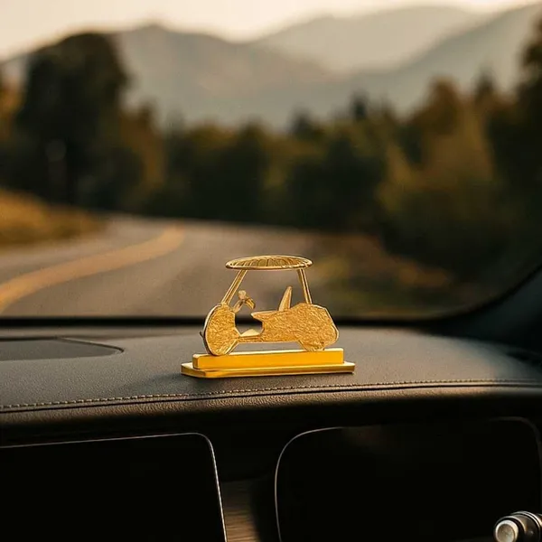 Car_Dashboard_Brass_Figurine