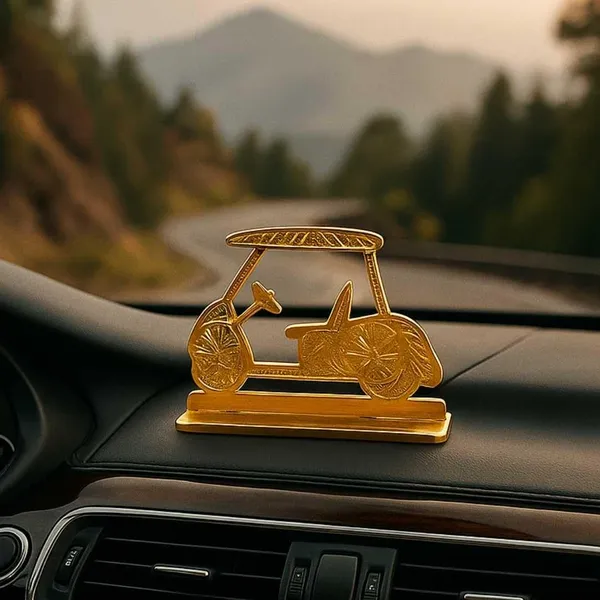 Car_Dashboard_Brass_Figurine