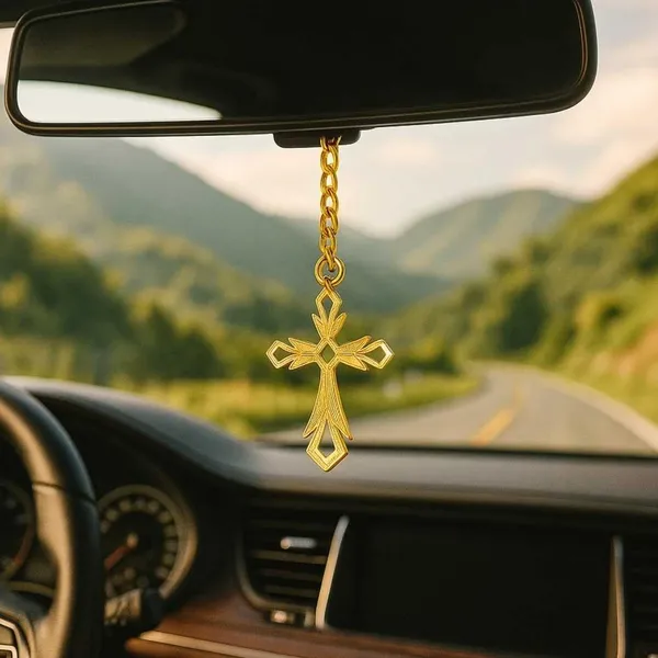 Cross_Car_Rearview_Mirror_Pendant