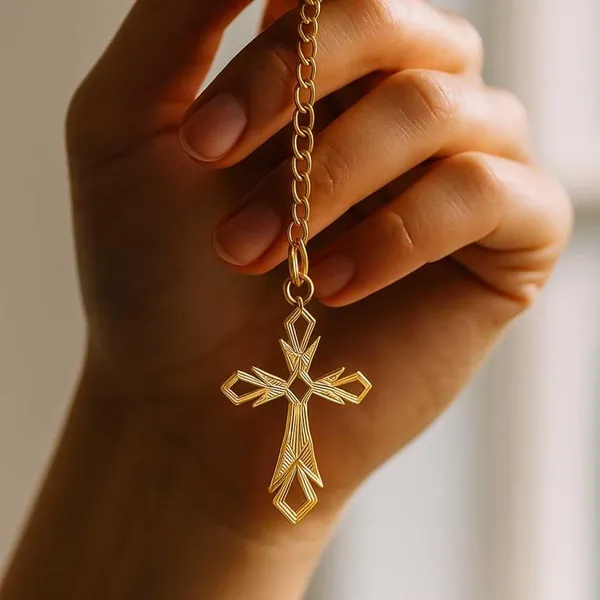Cross_Car_Rearview_Mirror_Pendant