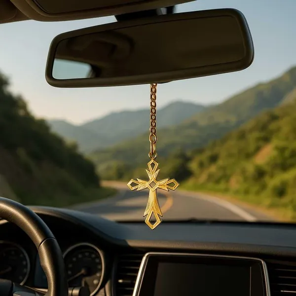 Cross_Car_Rearview_Mirror_Pendant