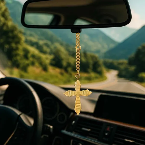 Car_Rearview_Mirror_Cross_Pendant