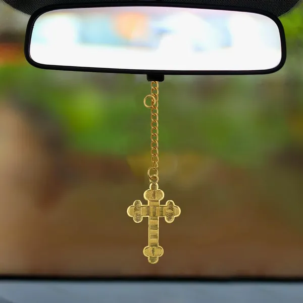 Cross_Car_Rearview_Mirror_Ornament