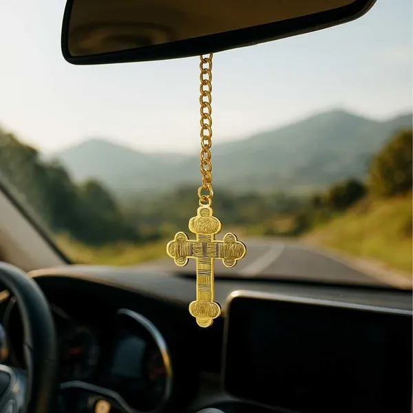 Cross_Car_Rearview_Mirror_Ornament