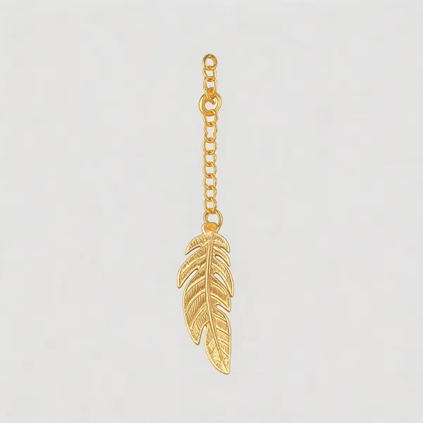 Car_Hanging_Brass_Leaf_Ornament
