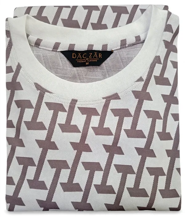 White_Printed_Crew_Neck_T_Shirt_For_Men